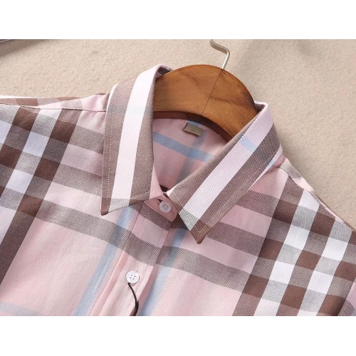 Replica Burberry Shirts Short Sleeved For Women #1225348 $36.00 USD for Wholesale