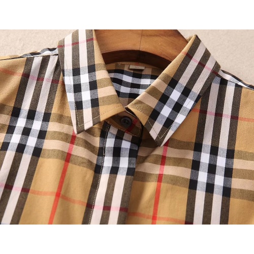 Replica Burberry Shirts Short Sleeved For Women #1225350 $36.00 USD for Wholesale