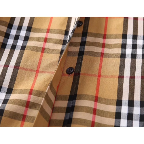 Replica Burberry Shirts Short Sleeved For Women #1225350 $36.00 USD for Wholesale