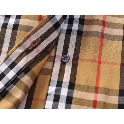 Replica Burberry Shirts Short Sleeved For Women #1225350 $36.00 USD for Wholesale