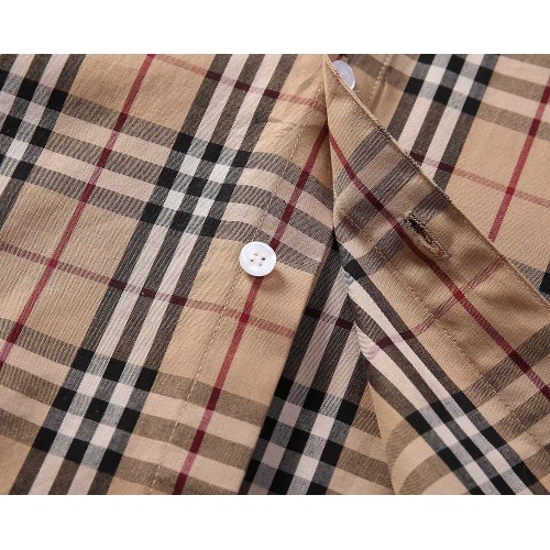 Replica Burberry Shirts Short Sleeved For Women #1225352 $36.00 USD for Wholesale