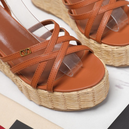 Replica Valentino Sandal For Women #1225376 $112.00 USD for Wholesale