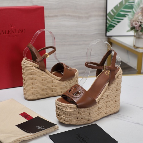 Replica Valentino Sandal For Women #1225381 $128.00 USD for Wholesale