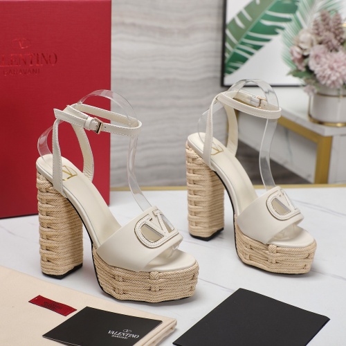 Replica Valentino Sandal For Women #1225383 $118.00 USD for Wholesale