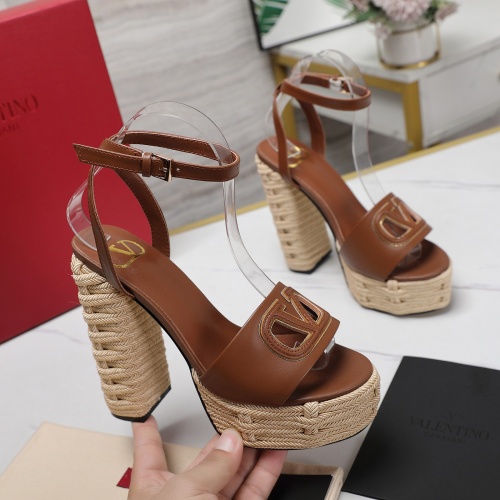 Replica Valentino Sandal For Women #1225387 $118.00 USD for Wholesale