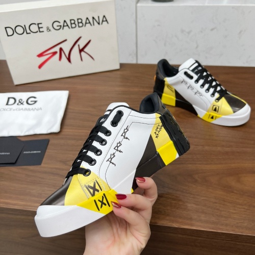 Replica Dolce & Gabbana D&G Casual Shoes For Women #1225479 $105.00 USD for Wholesale