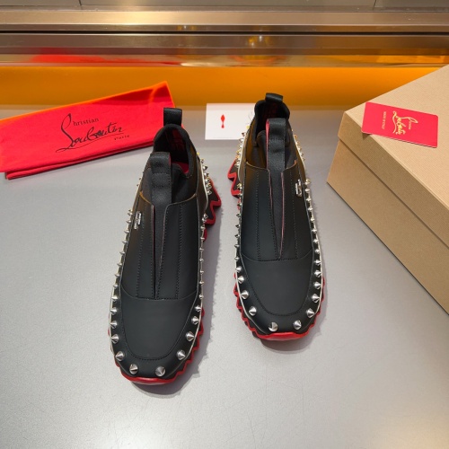 Replica Christian Louboutin Casual Shoes For Men #1225618 $125.00 USD for Wholesale