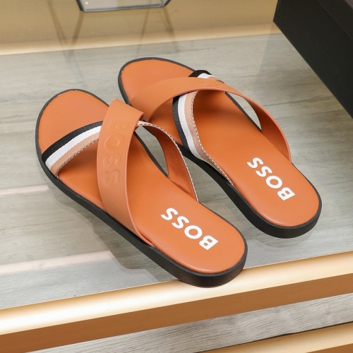 Replica Boss Slippers For Men #1225693 $64.00 USD for Wholesale