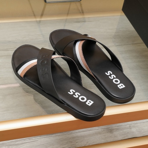 Replica Boss Slippers For Men #1225695 $64.00 USD for Wholesale