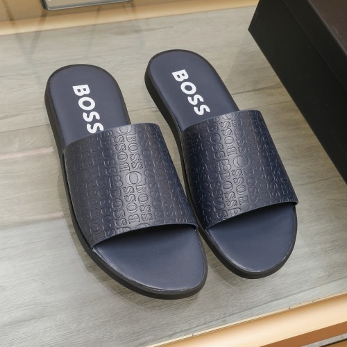 Replica Boss Slippers For Men #1225697 $64.00 USD for Wholesale