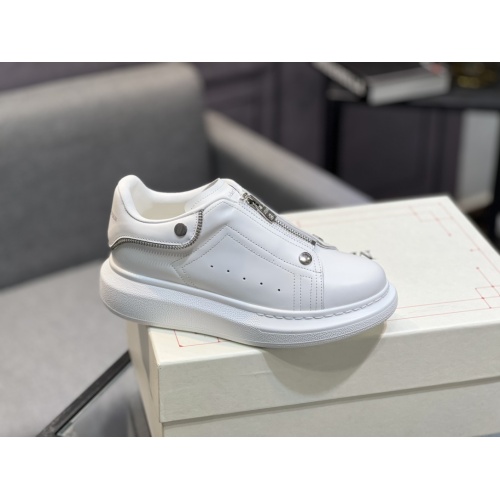 Replica Alexander McQueen Casual Shoes For Women #1225861 $105.00 USD for Wholesale