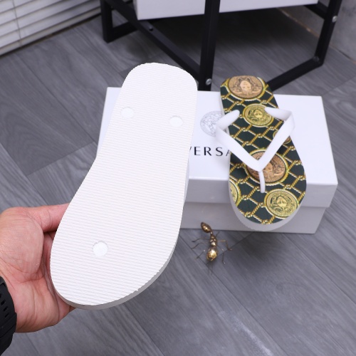 Replica Versace Slippers For Men #1226060 $42.00 USD for Wholesale