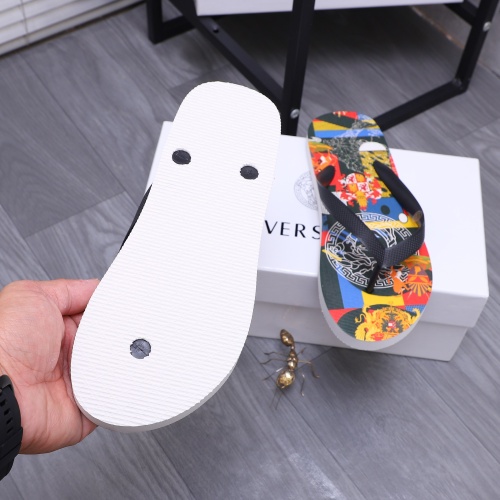 Replica Versace Slippers For Men #1226062 $42.00 USD for Wholesale