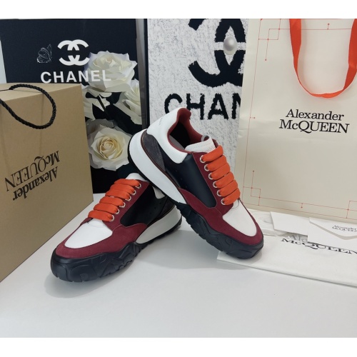 Replica Alexander McQueen Casual Shoes For Women #1226396 $108.00 USD for Wholesale