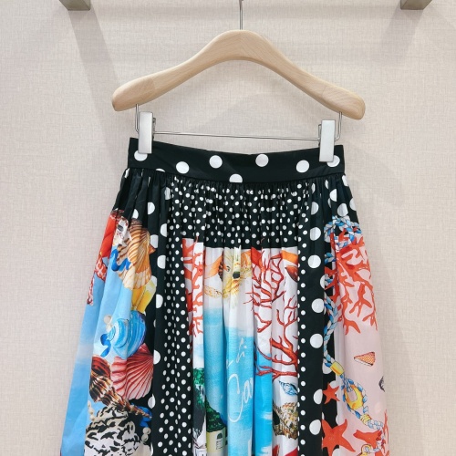 Replica Dolce & Gabbana D&G Midi Skirt For Women #1226448 $98.00 USD for Wholesale