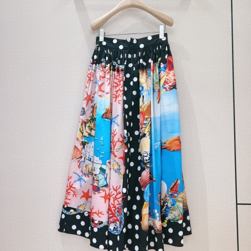 Replica Dolce & Gabbana D&G Midi Skirt For Women #1226448 $98.00 USD for Wholesale