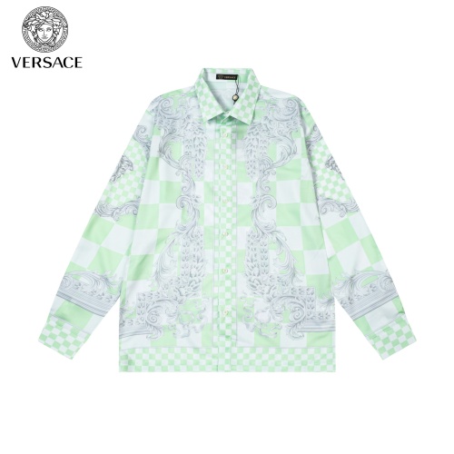 Versace Shirts Long Sleeved For Unisex #1226617, $64.00 USD, [ITEM#1226617], Versace Shirts