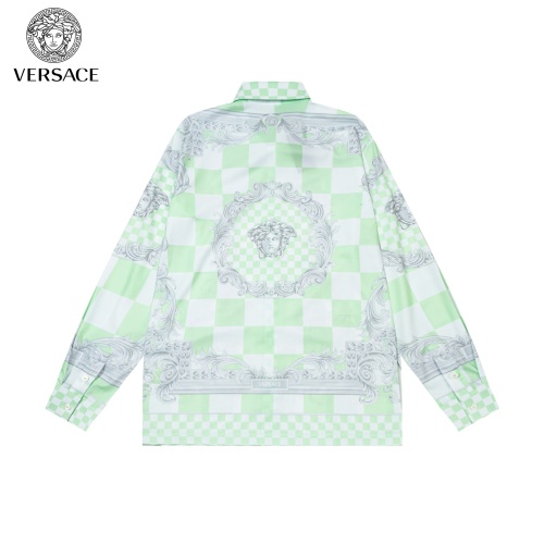 Replica Versace Shirts Long Sleeved For Unisex #1226617 $64.00 USD for Wholesale