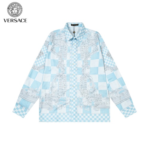 Versace Shirts Long Sleeved For Unisex #1226619, $64.00 USD, [ITEM#1226619], Versace Shirts