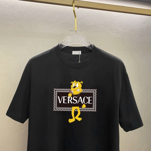 Replica Versace T-Shirts Short Sleeved For Unisex #1226832 $25.00 USD for Wholesale