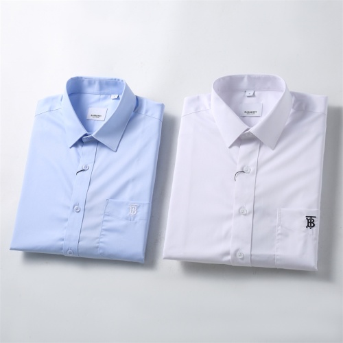 Replica Burberry Shirts Long Sleeved For Men #1226948 $40.00 USD for Wholesale