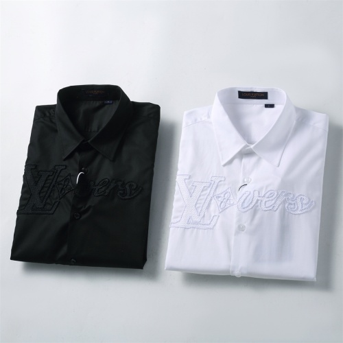 Replica Burberry Shirts Long Sleeved For Men #1226952 $48.00 USD for Wholesale