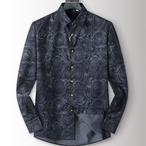 Versace Shirts Long Sleeved For Men #1226959