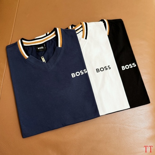 Replica Boss T-Shirts Short Sleeved For Men #1227256 $29.00 USD for Wholesale