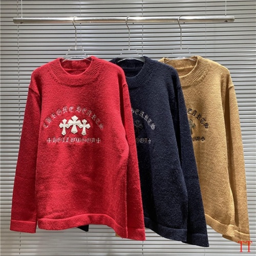 Replica Chrome Hearts Sweater Long Sleeved For Unisex #1227326 $56.00 USD for Wholesale