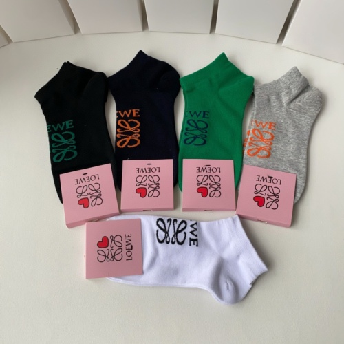 Replica Loewe Socks #1227539 $25.00 USD for Wholesale