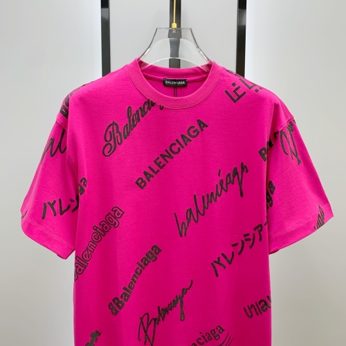 Replica Balenciaga T-Shirts Short Sleeved For Unisex #1228180 $72.00 USD for Wholesale