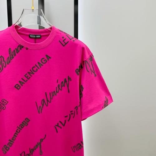 Replica Balenciaga T-Shirts Short Sleeved For Unisex #1228180 $72.00 USD for Wholesale