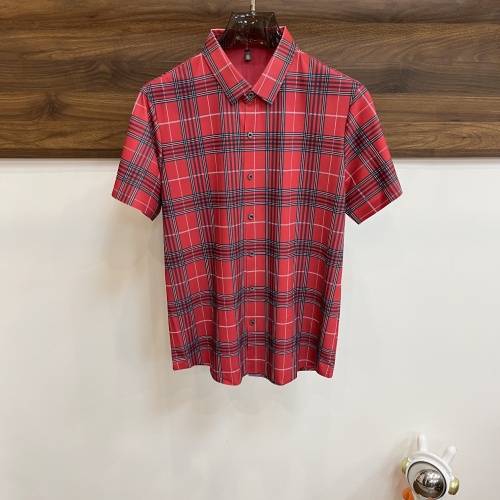 Burberry Shirts Short Sleeved For Men #1228205