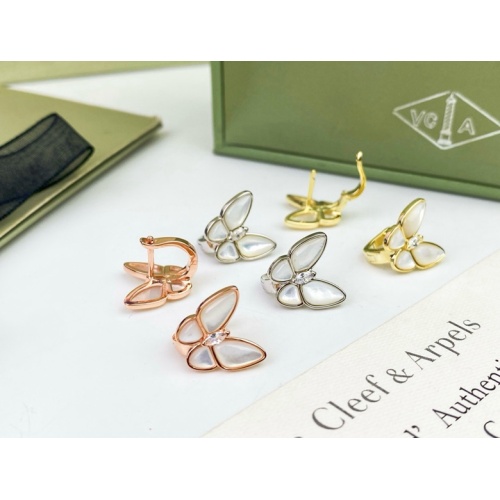 Replica Van Cleef & Arpels Earrings For Women #1228328 $34.00 USD for Wholesale