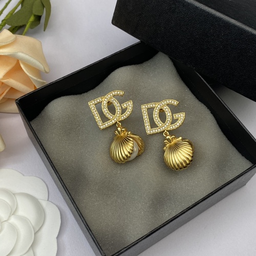 Replica Dolce & Gabbana D&G Earrings For Women #1228392 $29.00 USD for Wholesale