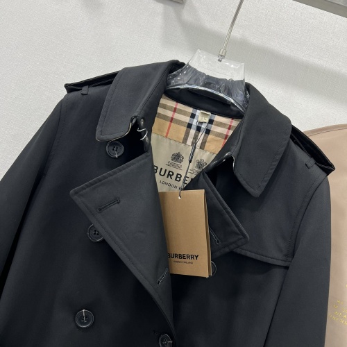 Replica Burberry Trench Coat Long Sleeved For Women #1228487 $172.00 USD for Wholesale