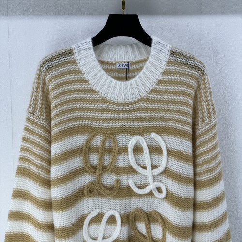 Replica LOEWE Sweaters Long Sleeved For Women #1228533 $98.00 USD for Wholesale