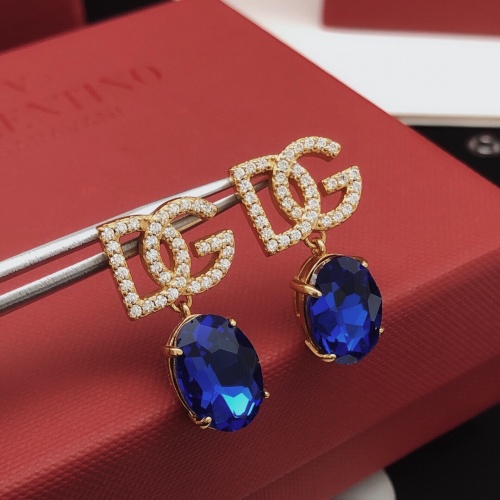 Replica Dolce & Gabbana D&G Earrings For Women #1228559 $29.00 USD for Wholesale