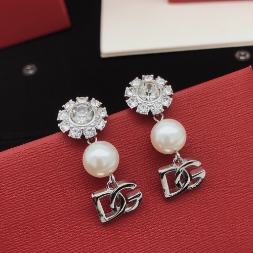 Replica Dolce & Gabbana D&G Earrings For Women #1228569 $29.00 USD for Wholesale