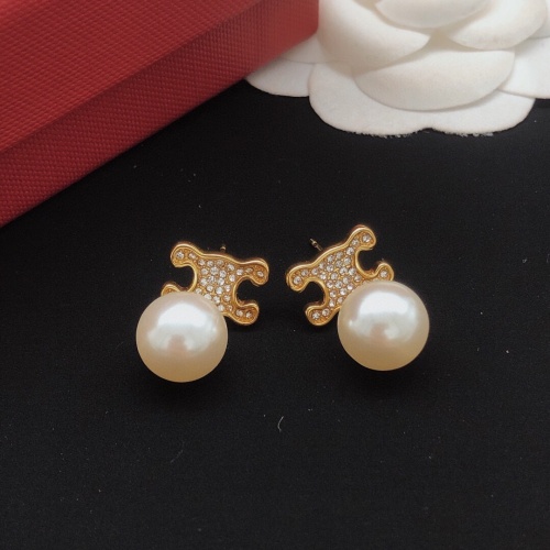 Replica Celine Earrings For Women #1228572 $29.00 USD for Wholesale