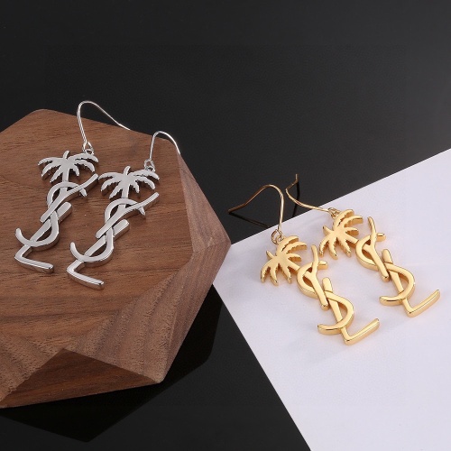 Replica Yves Saint Laurent YSL Earrings For Women #1228598 $25.00 USD for Wholesale