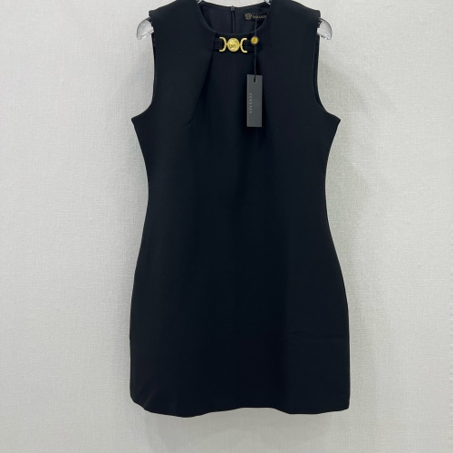 Versace Dresses Sleeveless For Women #1228717, $102.00 USD, [ITEM#1228717], Versace Dresses