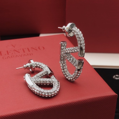 Replica Valentino Earrings For Women #1228982 $34.00 USD for Wholesale