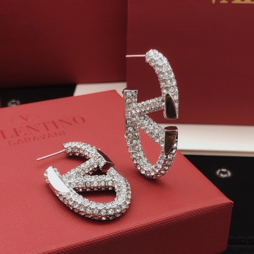 Replica Valentino Earrings For Women #1228984 $38.00 USD for Wholesale