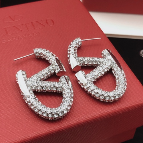 Replica Valentino Earrings For Women #1228984 $38.00 USD for Wholesale