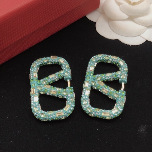 Replica Valentino Earrings For Women #1228985 $48.00 USD for Wholesale