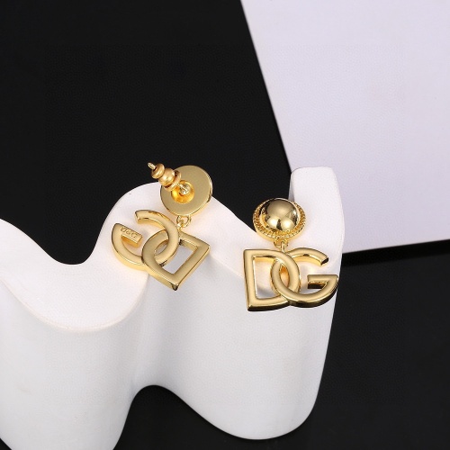 Replica Dolce & Gabbana D&G Earrings For Women #1229016 $25.00 USD for Wholesale