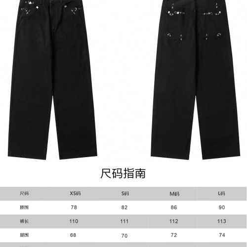 Replica Balenciaga Jeans For Unisex #1229197 $82.00 USD for Wholesale