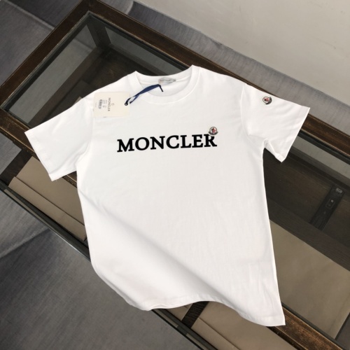 Moncler T-Shirts Short Sleeved For Unisex #1229880, $39.00 USD, [ITEM#1229880], Moncler T-Shirts