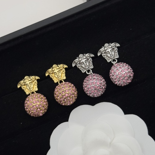 Replica Versace Earrings For Women #1229939 $32.00 USD for Wholesale